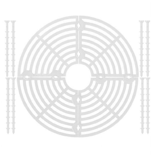 Multipurpose Plant Pot Grid Adjustable Durable Flowerpot Soil Protective Cover For Garden Courtyard Balcony