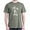 Military Green, variant on CafePress - Never Underestimate An Old Guy On A Bicycl T Shirt - Men's Classic Graphic Cotton T-Shirt