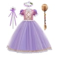 thumbnail image 3 of Disney-disfraz de Rapunzel para niña, vestido de princesa para fiesta de carnaval, regalo de cumpleaños, Cosplay, 2024, 3 of 5