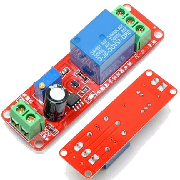 DCs 12V Relay Module Adjustable Delay Time 010 Second Board NE555