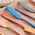 thumbnail image 2 of Stainless Steel Cheese Butter Cutter Wiping Jam Cream Multi-Purpose Cheese Golden, 2 of 8