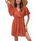 thumbnail image 1 of SAYOO Vestido de manga corta de estilo femenino SAYOO moda, 1 of 8