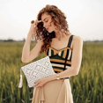 thumbnail image 3 of 2025 Latest Model Straw Clutch Purse, AVEKI Women Straw Envelope Bag Wallet, 3 of 5