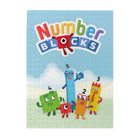 Numberblocks 500 Pieces Wooden Puzzle Jigsaw Puzzles For Adults - Puzzles Gifts