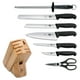 thumbnail image 2 of Juego de bloques de cuchillos Victorinox Forschner de 8 piezas con bloque de madera dura, 2 of 8