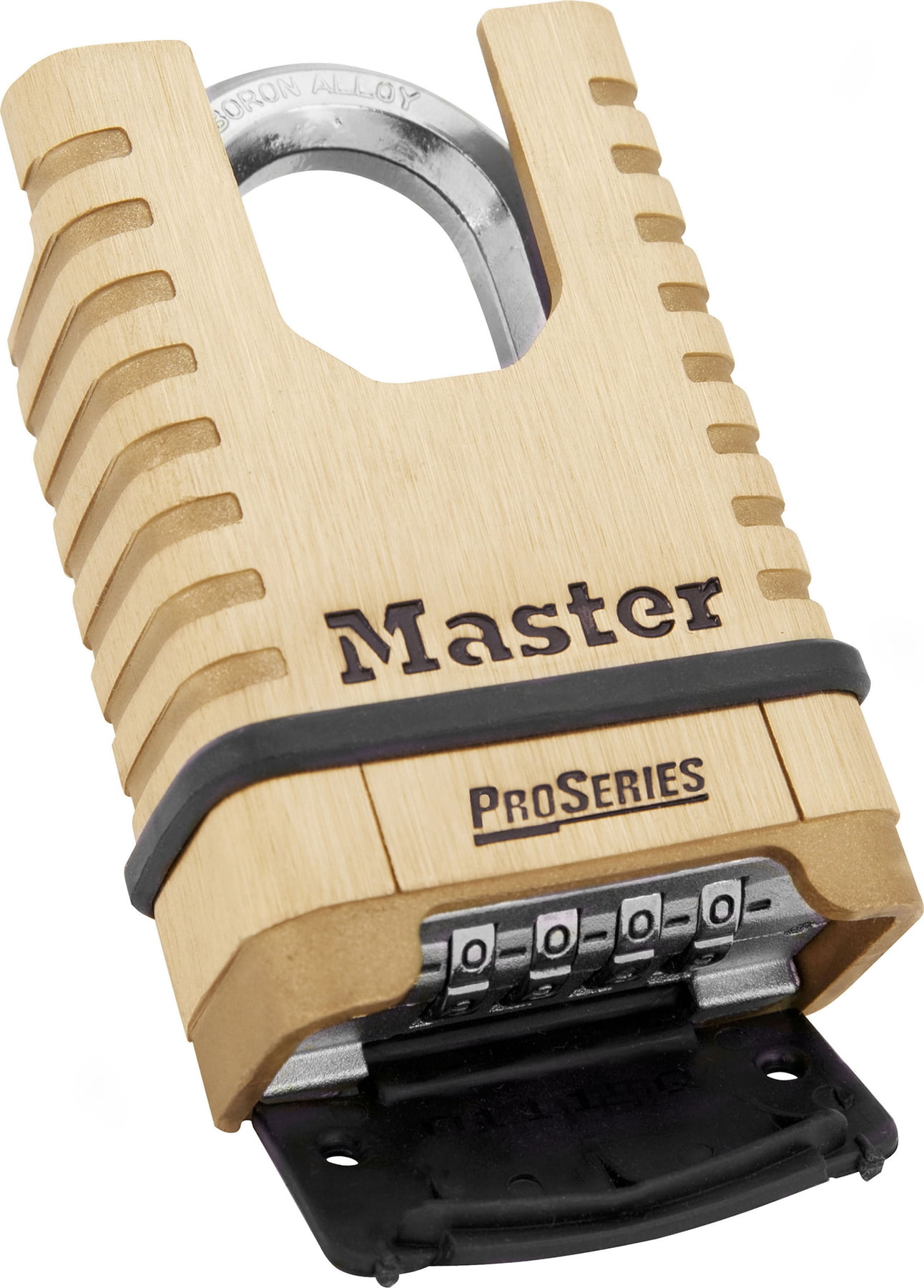 Master Lock 1177D 2-1/4" Brass ProSeries® Shrouded Resettable