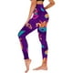 thumbnail image 2 of Leggings geométricos retro de los años 80, pantalones de yoga push up con estampado artístico de Memphis, leggings elásticos elegantes, leggings deportivos para correr con gráficos, 2 of 4