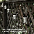 thumbnail image 2 of Malibu Solar Star Bottle String Lights LED Outdoor lights 18ft 3000K Warm Light Wall Light 2X10pack for landscape lighting 8517-5503-20, 2 of 7