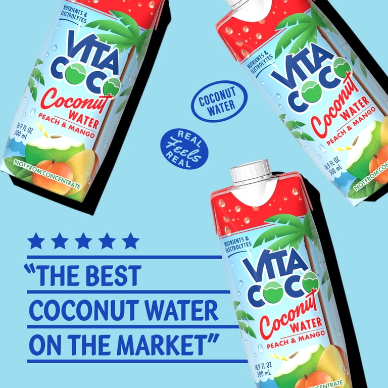 Vita Coco Peach & Mango, 16.9 fl oz, 12 Pack photo 7