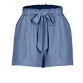 thumbnail image 3 of Women'S Shorts with Pockets Summer Casual Shorts for Women Waist Adjustable Tie Knot Loose Blue M, 3 of 10