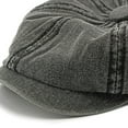 thumbnail image 7 of Men's Can Wear Beret Washed Denim Material Cap Couple Literary Painter Hat Retro Newsboy Cap, 7 of 7
