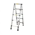 thumbnail image 1 of Ladder Work Step Ladder Multipurpose Retractable High Load Bearing Capacity Widened Design Folding Step Ladder, 1 of 5