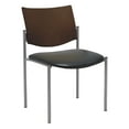 thumbnail image 3 of KFI Studios Evolve Dining Chair, Chocolate Wood Back, Navy Seat, 3 of 5