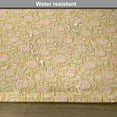 thumbnail image 6 of Ambesonne Shabby Flora Place Mats Set of 4, Romantic Rose Petal, Standard Size, Pink and Yellow, 6 of 6