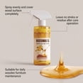 thumbnail image 3 of Beeswax Wood Polishing Spray, Multi-Purpose Wooden Furniture Repair, Scratch Removal, Maintenance Spray, Suitable For Living Room, Kitchen, Wooden Furniture Floor Natural Polishing Spray（2Pcs）, 3 of 7