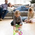 thumbnail image 2 of Ring Toss Toy Set Creative Funny Ring Toss Game Educational Game for Home Indoor, 2 of 8