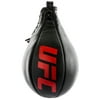 UFC Pro Leather Speed Bag - Black, MMA and Boxing Punching Bag