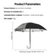 thumbnail image 4 of TL Mini Sombrilla Para Teléfono Celular Paraguas Motocicleta Soporte Bicicleta Protección Contra Lluvia Cubierta, 4 of 4