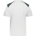 thumbnail image 5 of Holloway 223501.61U.4XL Momentum Team T-Shirt, White & Iron - 4XL, 5 of 5