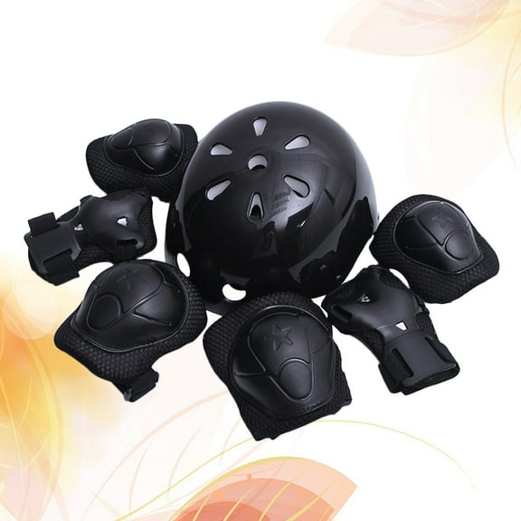 COSMOBETTY Sports Safety Gear Roller Skating Skateboard Cycling Knee Elbow Wrist Pads EVA 6Pcs