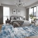 thumbnail image 2 of Alfombra FXRHLP 152 x 213 cm lavable antideslizante azul, 2 of 8