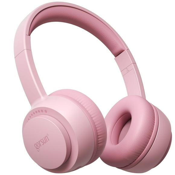 Auriculares infantiles Gorsun Bluetooth 5.3 45H Play Time Pink