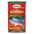 thumbnail image 3 of Grace Sardines Sauce Tomate,155g can, 3 of 7