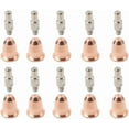 thumbnail image 2 of Gamvdout PD0116-08 Plasma Torch Cutting Nozzles Electrode Tips 20PCS For PT60 IPT-60 PTM-60 PT40 IPT40 Copper, 2 of 6