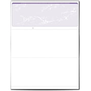 VersaCheck ValueChex - 55 Blank Business Voucher Checks - Purple Prestige - 55 Sheets Form #1000 - Check on Top
