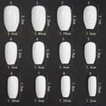 thumbnail image 4 of Consejos de uñas mate naturales Zulema 24Pcs DIY Presione en el Marron, 4 of 4