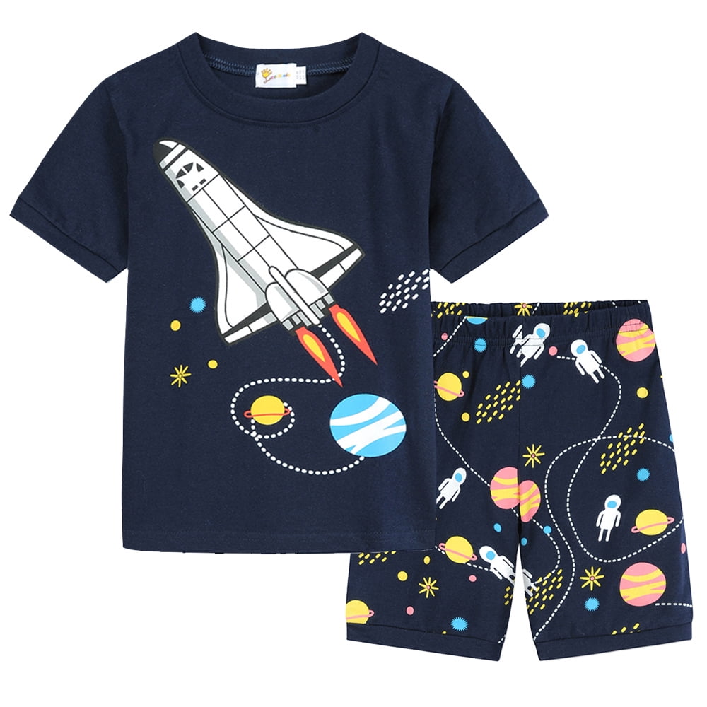 Baby boy short sleeve pyjamas hotsell