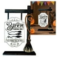 thumbnail image 2 of WMGHA Halloween Decorations,Halloween Decorations Indoor,Halloween Broom Parking Library Sign,Halloween Witch Decor for Front Porch Wall Home Office Indoor Outdoor, 2 of 9