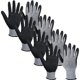 thumbnail image 2 of Protección de Guantes Usos Rudos, MXGVM-009, 4 Pares, M, Gris/Negro, 140mm x 220mm, 350°F/176°C, Nylon,HPPE,Nitrilo, CE EN388 Nivel 5., Guantes de Cocina, Gaunt, 2 of 3