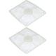 thumbnail image 1 of Accesorios para cortacésped, 2 piezas de repuesto de filtro de aire para cortacésped, filtro de aire para cortacésped, repuesto de filtro de aire, diseño elevado, 1 of 8