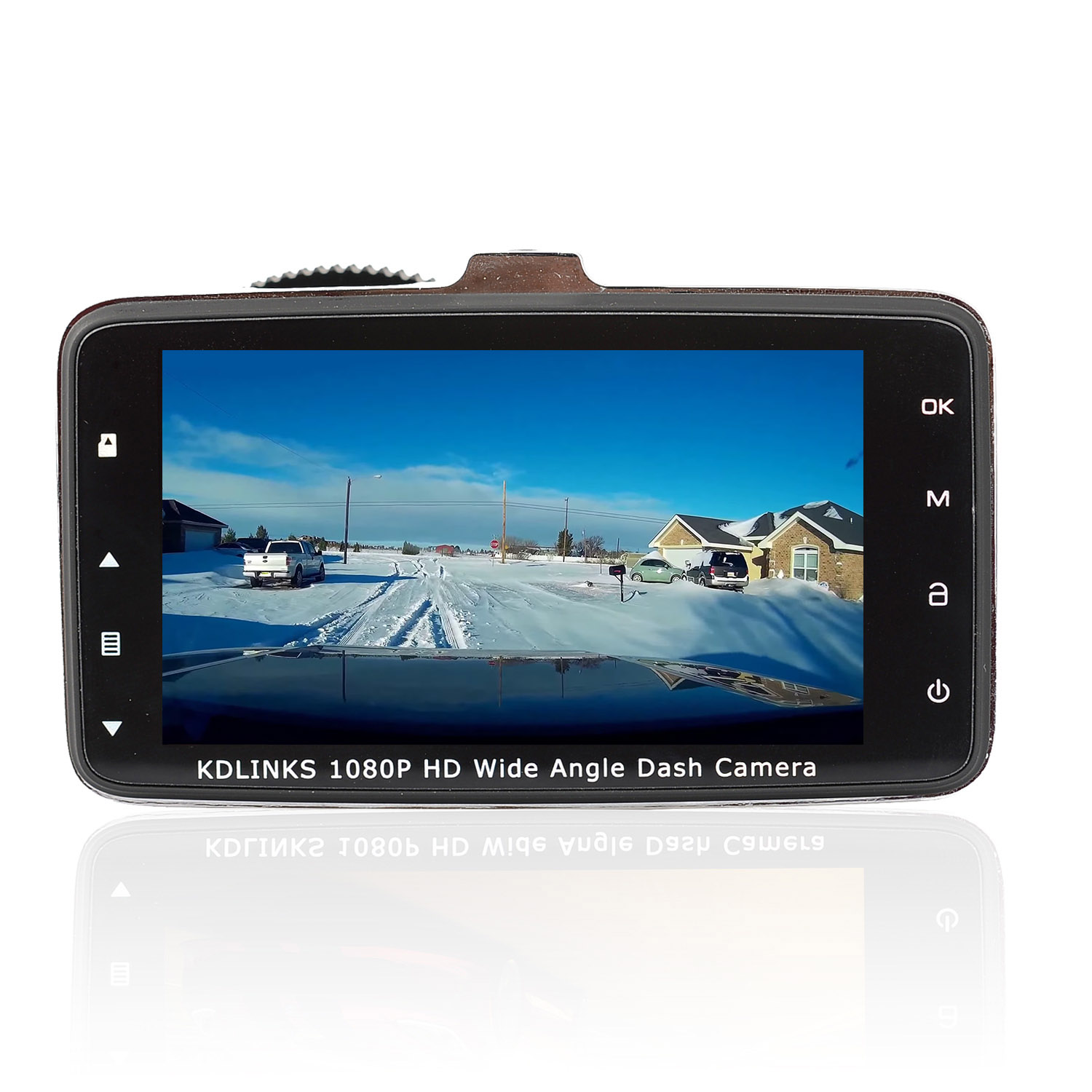 KDLINKS DX2 Full-HD 1080P Front + 720P Rear 290 Degree Super Wide Angle Car Dash Cam with G-Sensor & WDR Superior Night Mode - image 2 of 6