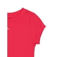thumbnail image 3 of Wonder Nation Girls Cutout Rib Tee, Sizes 4-18 & Plus, 3 of 3