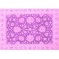 thumbnail image 1 of Ahgly Company Indoor Rectangle Oriental Pink Traditional Area Rugs, 8' x 12', 1 of 4