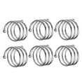 thumbnail image 3 of jifeng 6Pcs Napkin Holder Accessory Tableware Metal Iron Napkin Rings Serviette Buckles Argent, 3 of 7