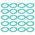 thumbnail image 1 of 20pcs Silicone Sealing Rings Filter Replacement Ring for Stainless Steel Reusable Coffee Capsules (Green), 1 of 7