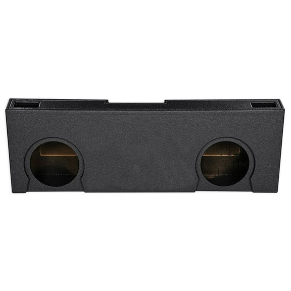 Crew Cab Dual 12" Vented Ported Subwoofer Sub Box Enclosure For 07-13 GMC/Chevy