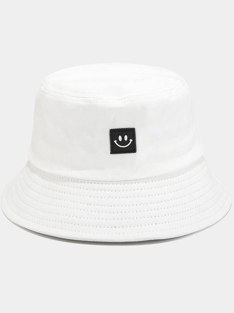 smiley face bucket hat