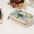 thumbnail image 7 of Dragonfly Velvet Portable Earring Holder with Removable Compartment: Display Case, Jewelry Box, Decorative Box - Gift!, 7 of 7