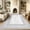 Gray, variant on GlowSol 2x6 Washable Running Rug, Gray Geometric Non Slip Living Room Rug, Soft Low Pile Indoor Carpet for Bedroom Dining Room