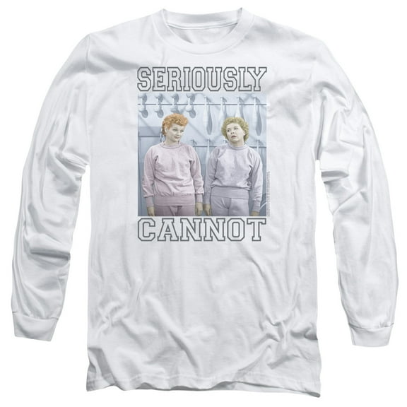 I Love Lucy - Seriously Cannot - Long Sleeve Shirt - XX-Large