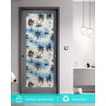 thumbnail image 5 of Window Privacy Film Tropical Plants Stained Glass Window Film Decorative Sun Block Window Cover Cartoon Summer Ocean Beach Palm Tree Window Clings Static Adhesive Sticker for Bathroom 17.7"x39.3", 5 of 7