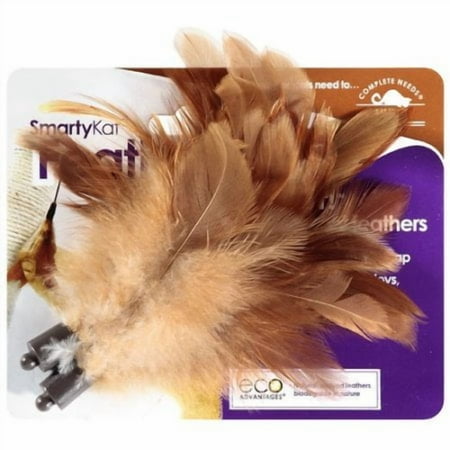 Smartykat: Feather Fun Snap2It Replacement Feathers Cat Toy, 2 Ct