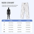 thumbnail image 2 of Salouo Rabbit Eating Print Pajama Pants for Men, Lounge Pants Elastic Waistband Casual Men's sleepwear Loungewear Sleep Pajama Pant -XX-Large, 2 of 7
