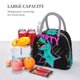thumbnail image 5 of Balery Rex Dinosaur With Sunglasses Bolsa de Almuerzo para Mujeres, Caja de Almuerzo, Bolsa de Almuerzo Pequeña Impermeable, Tote de Almuerzo Reutilizable con Gran Capacidad, 5 of 6