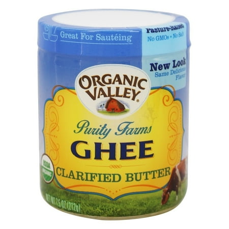 Purity Farms - Ghee Organic Clarified Butter - 7.5 oz(pack of 12 ... Purity Farms - Ghee Organic Clarified Butter - 7.5 oz(pack of 12 ...
