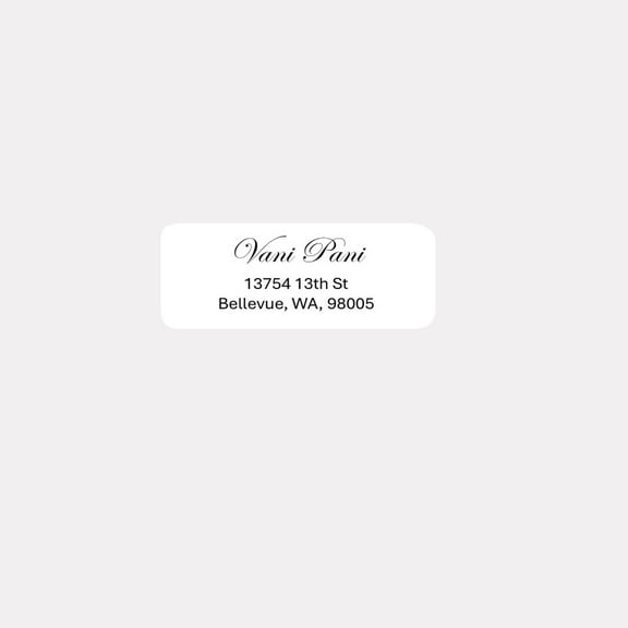 Personalized Return Address Labels - Address Labels on Sheets, return address stickers return a gift Custom Labels Stickers( 300 PCS)